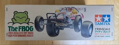 TAMIYA THE FROG KIT NO.5841 ORIGINAL 1983 VINTAGE RC BUGGY UNBUILT NOS RARE