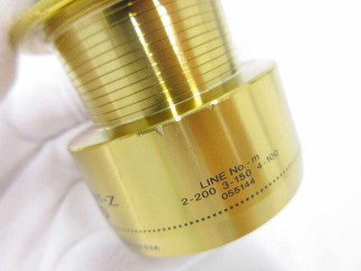 DAIWA TOURNAMENT Z 2500LBD SPOOL SPINNING REEL PARTS GOLD EXCELLENT+++++