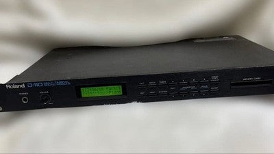 ROLAND PG-10 PROGRAMMER & D-110 MULTI TIMBRAL SOUND MODULE SET - RARE JAPAN
