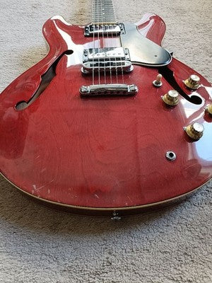 YAMAHA SA700 SUPER AX SEMI HOLLOW ELECTRIC GUITAR MADE IN JAPAN PLAYER CONDITION