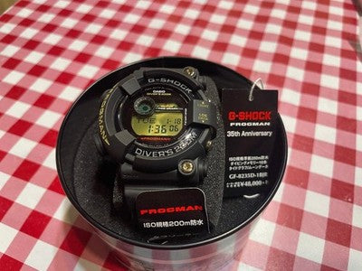 CASIO G-SHOCK FROGMAN GF-8235D-1BJR 35TH ANNIVERSARY LIMITED 200M WATCH