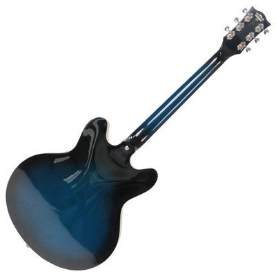 VOX BOBCAT BC-V90 BL SEMI-ACOUSTIC GUITAR 2 SOAPBAR PICKUPS LIGHTWEIGHT