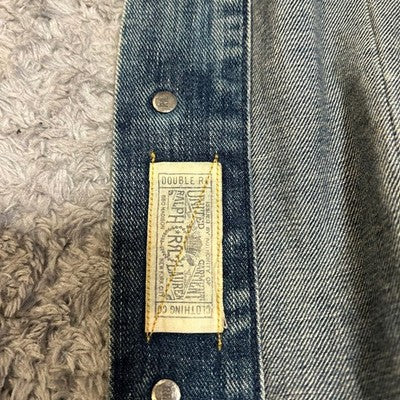 RRL RALPH LAUREN LEELAND INDIGO DENIM TRUCKER JACKET SIZE M FROM JAPAN