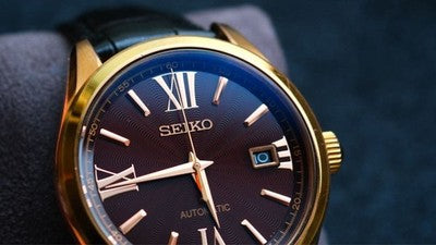 SEIKO BRIGHTZ SDGM008 6R15-03C0 AZABU TAILOR 500LTD BROWN DIAL MENS AUTO SS