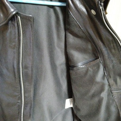 WEST RIDE SINGLE RIDERS JACKET GOAT LEATHER SIZE 36 MEN'S FROM JAPAN