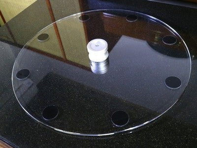 LUXMAN DP-1 DISC PAD WITH ORIGINAL BOX TURNTABLE PARTS RECORD PLAYER
