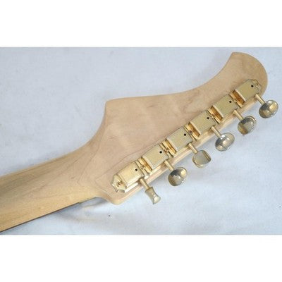 BACCHUS G-CUSTOM HSH ELECTRIC GUITAR 24 FRETS LOCKING TREMOLO WHITE USED