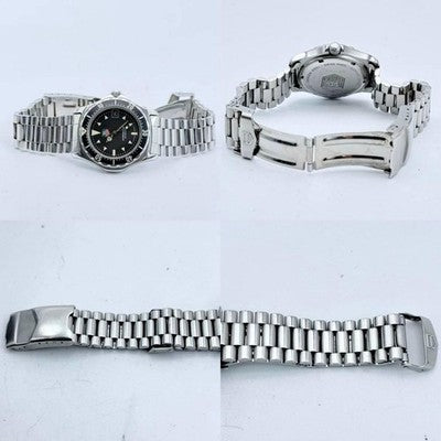 TAG HEUER PROFESSIONAL 973.013 BLACK QUARTZ WATCH 33MM STAINLESS STEEL