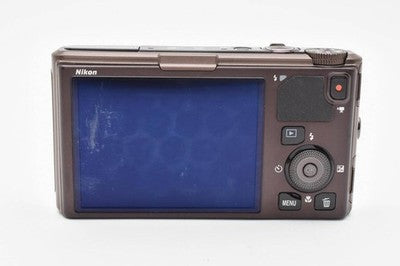 NIKON COOLPIX S9500 BROWN 18.1MP 22X DIGITAL CAMERA