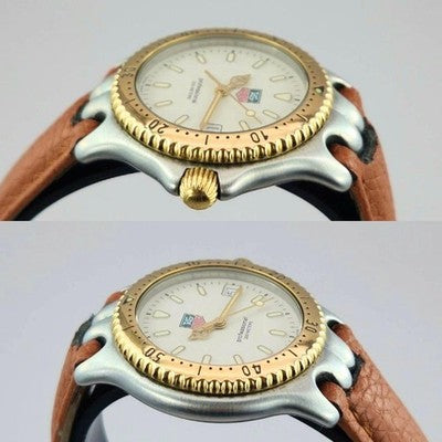 TAG HEUER PROFESSIONAL WG1222 QUARTZ 200M WATER RESISTANT TWO-TONE WATCH 32MM