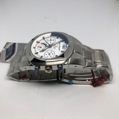 VICEROY REAL MADRID CHAMPIONS WATCH SILVER ANALOG EXCELLENT CONDITION　FROM JAP