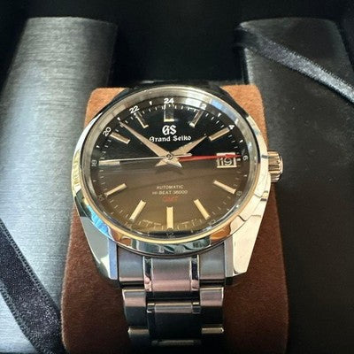 GRAND SEIKO SBGJ203 HERITAGE COLLECTION MECHANICAL MEN'S WRISTWATCH ROUND FACE