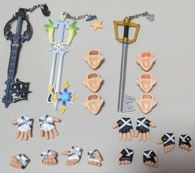 S.H.FIGUARTS KINGDOM HEARTS FIGURE SET DISNEY SORA FINAL FORM USED JP