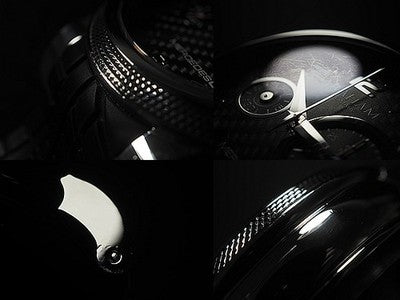 GRAHAM SILVERSTONE MERCEDES GP TRACKMASTER 2MEAS.B01A BLACK CARBON WATCH USED