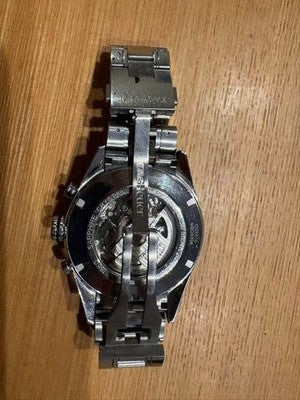 TAG HEUER CARRERA CV2A10 CHRONOGRAPH AUTOMATIC MEN'S STAINLESS STEEL AS IS