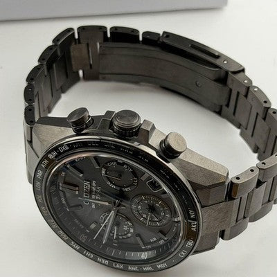 CITIZEN ATTESA HAKUTO CC4067-66E ECO-DRIVE GPS WATCH BOX MANUAL WARRANTY