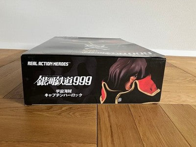 MEDICOM TOY RAH REAL ACTION HEROES GALAXY EXPRESS999 CAPTAIN HARLOCK FIGURE MINT