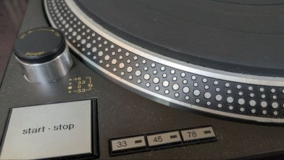 TECHNICS SL-1200MK4 TURNTABLE ORTOFON CABLE HI-FI RARE 78RPM DJ NON-SCRATCH