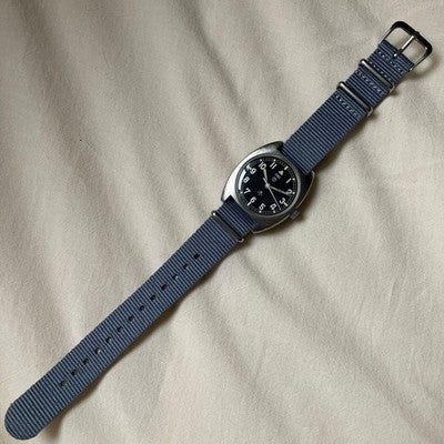 CWC W10 BRITISH MILITARY WATCH 1979 BROAD ARROW TRITIUM T DIAL WORKING VINTAGE