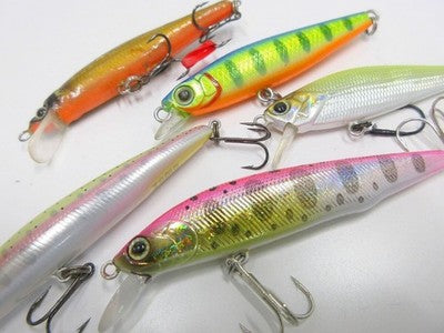 MINNOW SET 16 PIECES FRESHWATER FISHING HARD LURE FISHING EXCELLENT++++