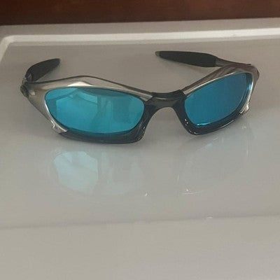 OAKLEY SPLICE SUNGLASSES BLACK FRAME CLEAR LENSES 90S/00S USA MADE