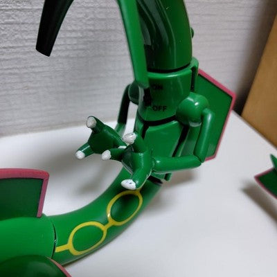 POKEMON AG BIG SOUND FIGURE RAYQUAZA TOMY JAPAN RARE VINTAGE ELECTRONIC FIGURE