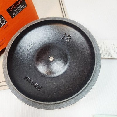 LE CREUSET COCOTTE EVERY 18 BERRY WITH INNER LID RARE NEW JP
