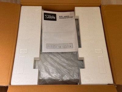 SOULNOTE A-0 SILVER INTEGRATED AMPLIFIER (10TH ANNIVERSARY MODEL) W/ BOX, MANUAL