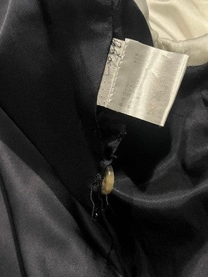DRIES VAN NOTEN 12AW LAYERED LAPEL TAILORED JACKET WOOL DARK NAVY 46