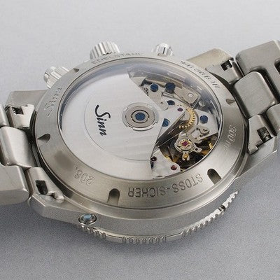 SINN 206.ST.AR DAY DATE CHRONOGRAPH BLACK DIAL AUTOMATIC 43MM MEN'S WATCH