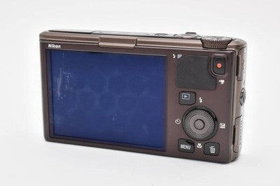 NIKON COOLPIX S9500 BROWN 18.1MP 22X DIGITAL CAMERA