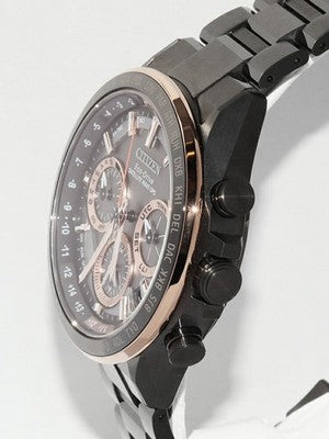 CITIZEN CC4016-67E ATTESA BLACK GPS DIRECT FLIGHT MEN'S WATCH IN BOX