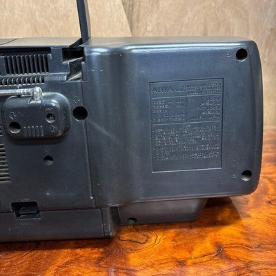 AIWA CSD-SR6 CD RADIO CASSETTE RECORDER BLUETOOTH LED MOD REMOTE POWER CABLE