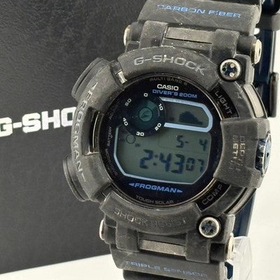 CASIO G-SHOCK GWF-D1000B FROGMAN LIMITED EDITION WATCH USED WORKING WITH BOX