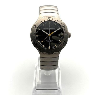 PORSCHE DESIGN ETERNA TITANIUM AT 6501.10 OVERHAULED AUTOMATIC MENS WATCH SWISS