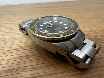 UNIMATIC U1 DZ OLIVE GREEN AUTOMATIC WATCH 41MM DIVER STYLE RARE ITALY
