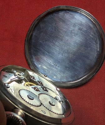 EMPIRE POCKET WATCH MENS MODEL MECHANICAL ANALOG VINTAGE CLASSIC DESIGN