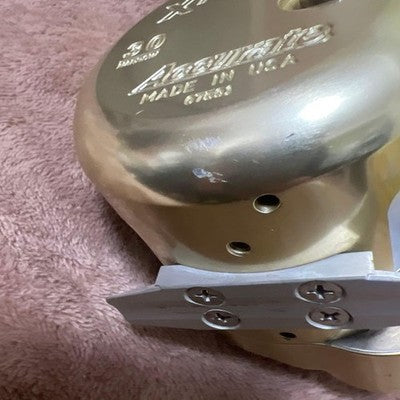 ACCURATE BX2-30N 2-SPEED LEFT HANDED REEL - CUSTOM HANDLE, RECENTLY OVERHAULED