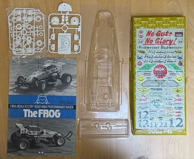 TAMIYA THE FROG KIT NO.5841 ORIGINAL 1983 VINTAGE RC BUGGY UNBUILT NOS RARE