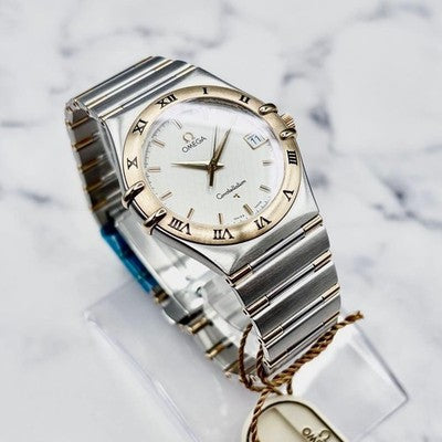 OMEGA CONSTELLATION 1312.30.00 MEN'S WRISTWATCH STEEL GOLD SWISS QUARTZ
