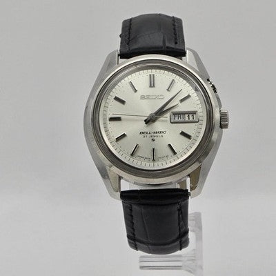 SEIKO VINTAGE BELL-MATIC 27 JEWELS AUTOMATIC WATCH 1969 RARE MODEL