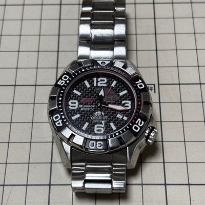 ORIENT X SUBARU STI M-FORCE 200M AUTO DIVER WATCH LIMITED EDITION 1000