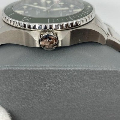 HAMILTON KHAKI NAVY SCUBA AUTO H82525160 GREEN DIAL AUTOMATIC WATCH BOXED