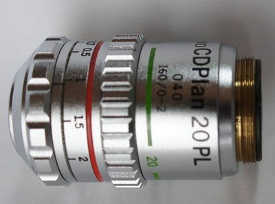 Olympus LWD CDPlan 20x PL Phase Contrast Objective Lens 160/- For CK2 IMT-2 Used