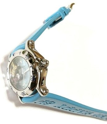 CHOPARD HAPPY SPORT HAPPY FISH LADIES WATCH RUBBER STRAP SWISS MADE GOOD