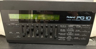 ROLAND PG-10 PROGRAMMER & D-110 MULTI TIMBRAL SOUND MODULE SET - RARE JAPAN