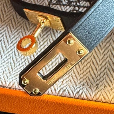 HERMES MINI KELLY DOUBLE TOUR LEATHER BRACELET NOIR GOLD HARDWARE T3 NEW