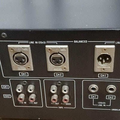 TECHNICS SH-9033P STEREO GRAPHIC EQUALIZER 12-BAND PRO GRADE TESTED JAPAN AS IS