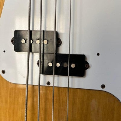 YAMAHA PULSER BASS PB-400 NATURAL PRECISION STYLE ELECTRIC BASS GUITAR MAPLE