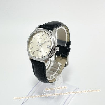 GRAND SEIKO SBGX005 9F62-0A10 QUARTZ SILVER DIAL MEN'S WATCH FOR PARTS JP